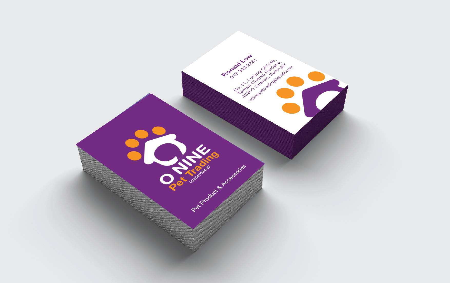 onine-pet-trading-branding-namecard