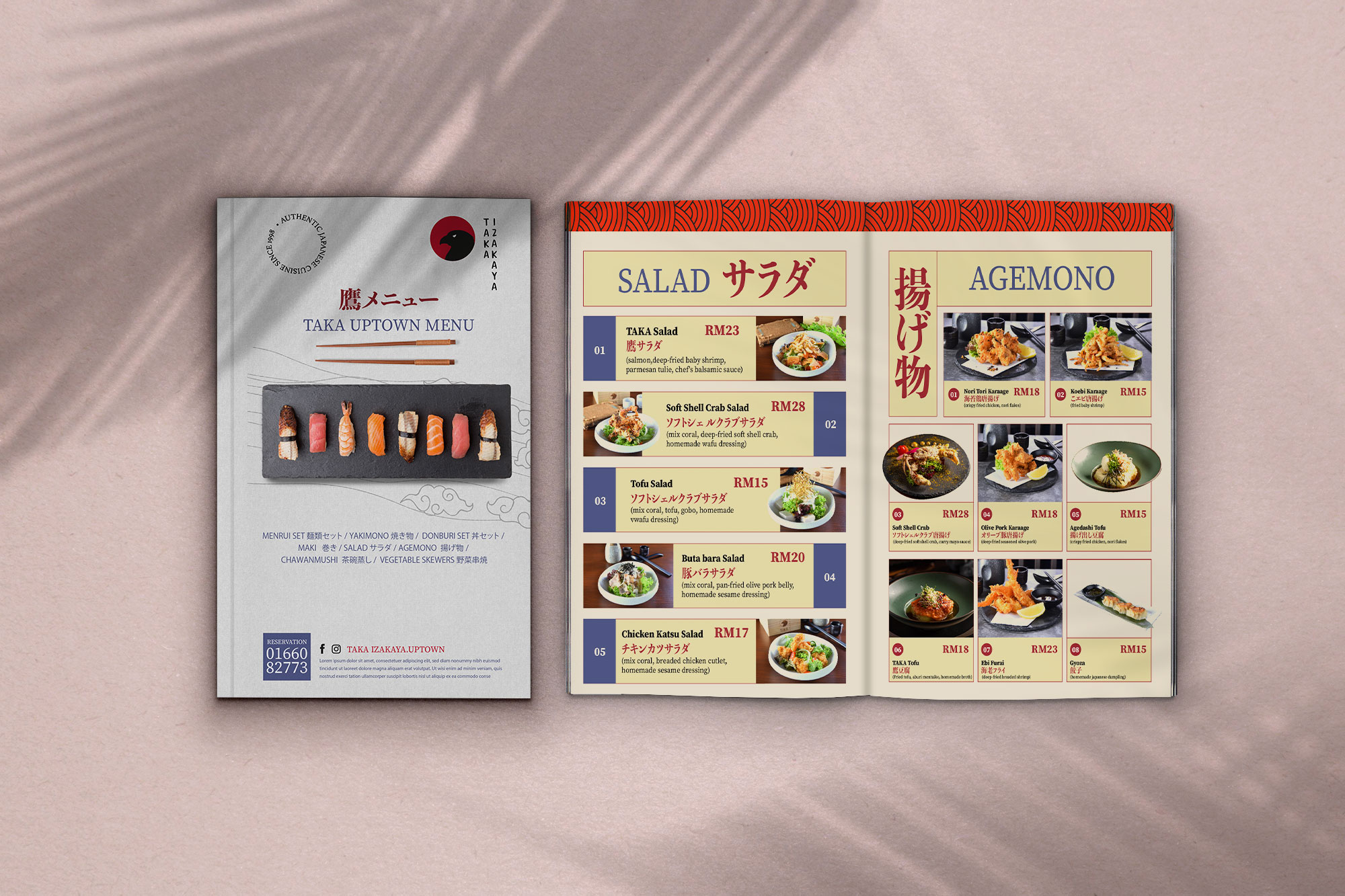taka-menu-book-design